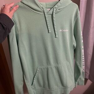 Columbia Women's Light Green Hoodie